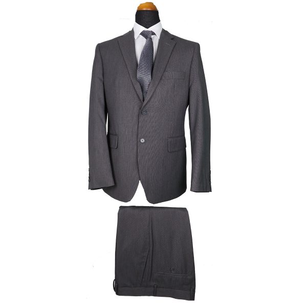 New York Tailors 001.18 BELLO Ανδρικό Κοστούμι Γκρί 3