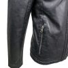 Inox Jackets 19692 Ανδρικό Μπουφάν Μαύρο Eco Leather 6