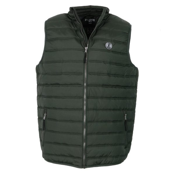 Pre End 11-100004 5045 Delta Vest Ανδρικό Αμάνικο Μπουφάν Πράσινο Σκούρο 5