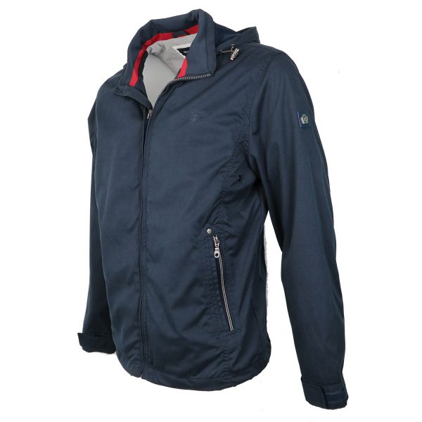 Inox Jackets 20102 Ανδρικό Μπουφάν Με ΚουκούλαΜπλέ 6