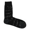 Privato K11 Ανδρική κάλτσα Μαύρη 2