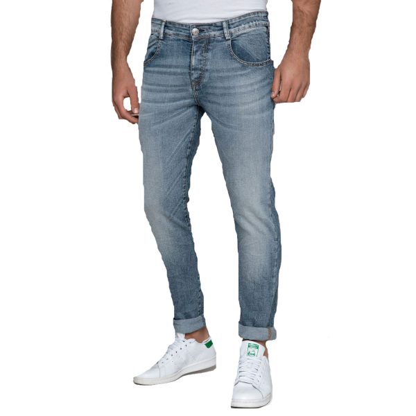 EDWARD JEANS MP-D-JNS-S20-CONWAY-JAP Ανδρικό Παντελόνι Τζίν Μπλέ 5