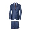 NEW YORK TAILORS 001.17 ALBERTO Ανδρικό Κοστούμι Μπλε Ανοιχτό 5