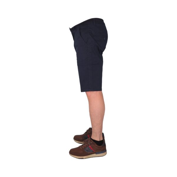 GANDY 19-300161 BLUE Ανδρική Βερμούδα Chinos Μπλέ 7