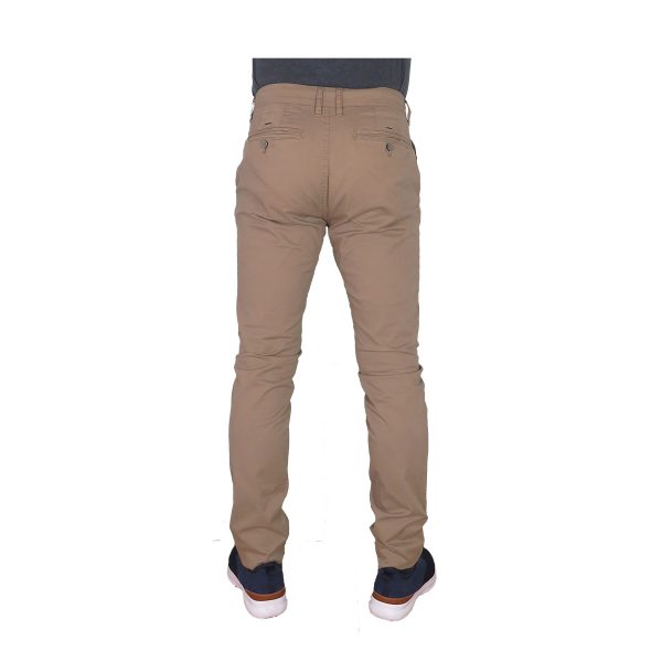 Pre End 16-100081 Robert 6080 Ανδρικό Παντελόνι Chinos Μπέζ Σκούρο 5