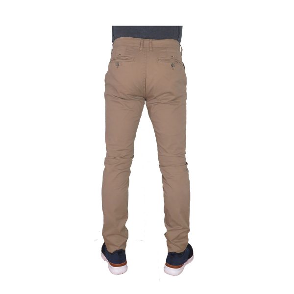 Pre End 16-100081 Robert 6080 Ανδρικό Παντελόνι Chinos Μπέζ Σκούρο 5