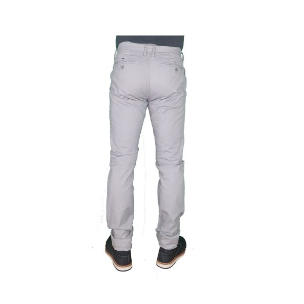 Pre End 16-100081 Robert 9009-34 Ανδρικό Παντελόνι Chinos Γκρι Πάγου 7