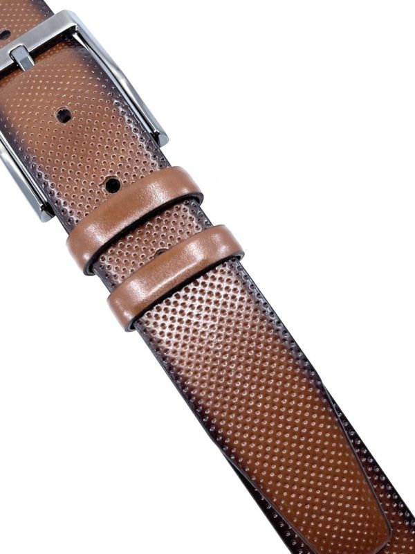 LEGEND L-2033/tabac Ανδρική Δερμάτινη Ζώνη Ταμπά 6