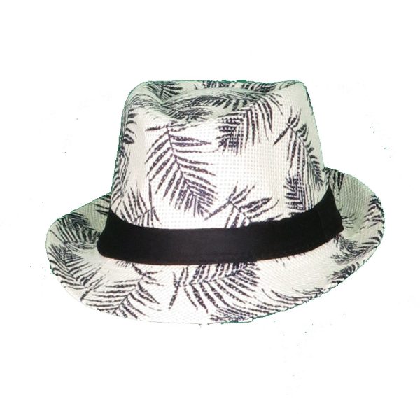 Privato QY05-MZ3-4 Ανδρικό Καπέλο Καβουράκι Λευκό 3