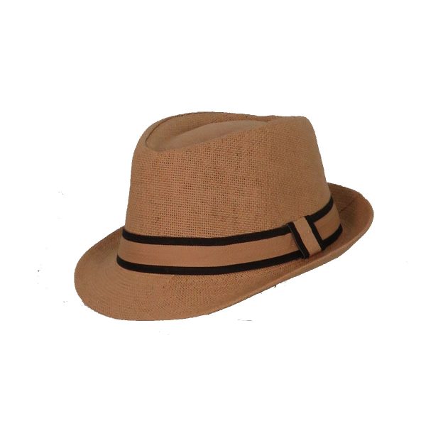 Privato QY05-MZ3-6 Ανδρικό Καπέλο Ψάθινο Καβουράκι Κάμελ 3