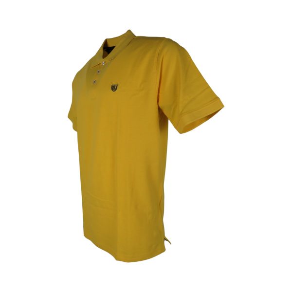 Pre End 27-100424 3018 pilau ss Ανδρικό Μπλουζάκι Βαμβακερό Modern Fit Πόλο Κίτρινο 6