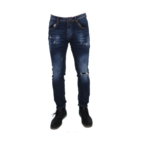 MAGAN JEANS SA003 Ανδρικό Ελαστικό Τζίν skinny Μπλέ 6