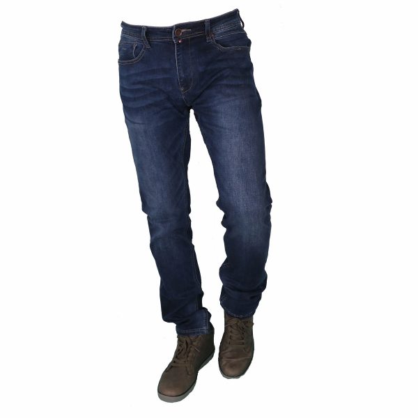 BX JEANS 2111552 Ανδρικό Παντελόνι Τζίν Μπλέ 3