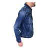 Privato Leox Denim Y836 Ανδρικό Τζίν Μπουφάν Μπλέ 13