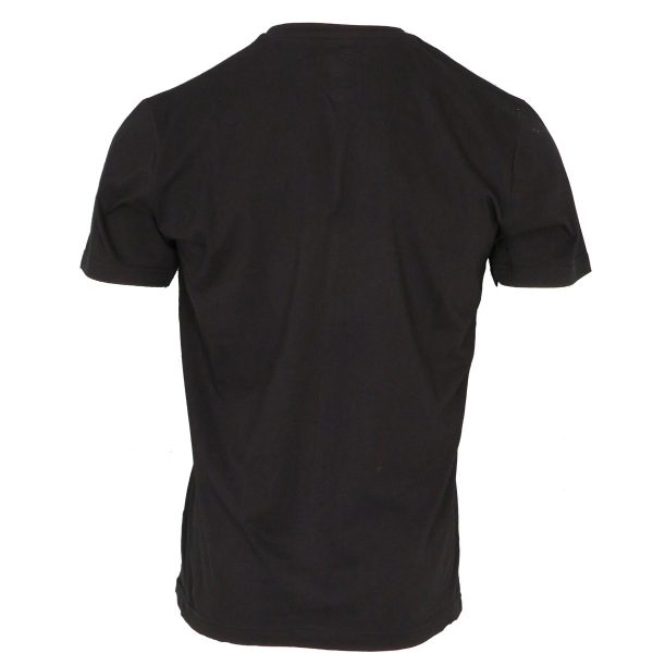 Cotton 4all 023-709. Ανδρικό Μπλουζάκι Με Στάμπα Μαύρο 5