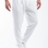VITTORIO 500-23-CALDERA Ανδρικό Παντελόνι Loose Λευκό 8