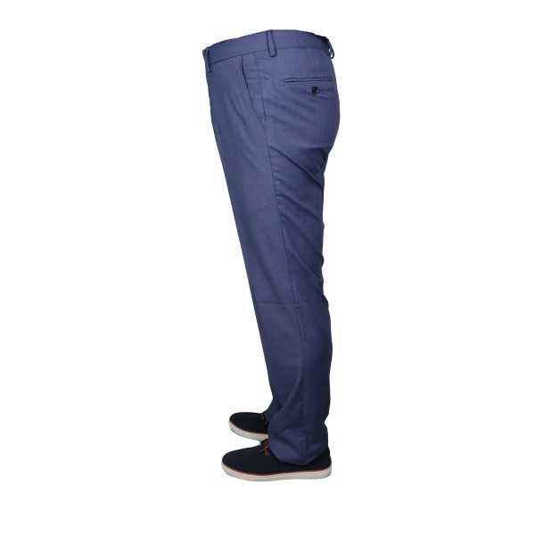 New York Tailors 003.24.LIVO PANTS 9 RAF Ανδρικό Πολιτικό Παντελόνι Μπλε Ράφ 6