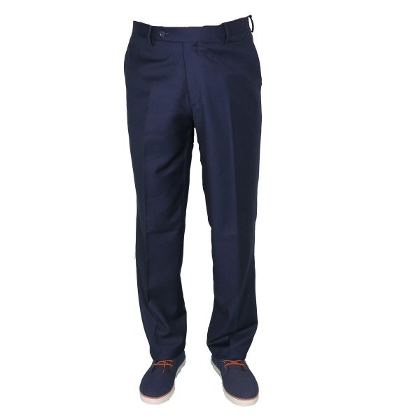 New York Tailors 003.24.LIVO PANTS 19 NAVY Ανδρικό Πολιτικό Παντελόνι Μπλέ 3