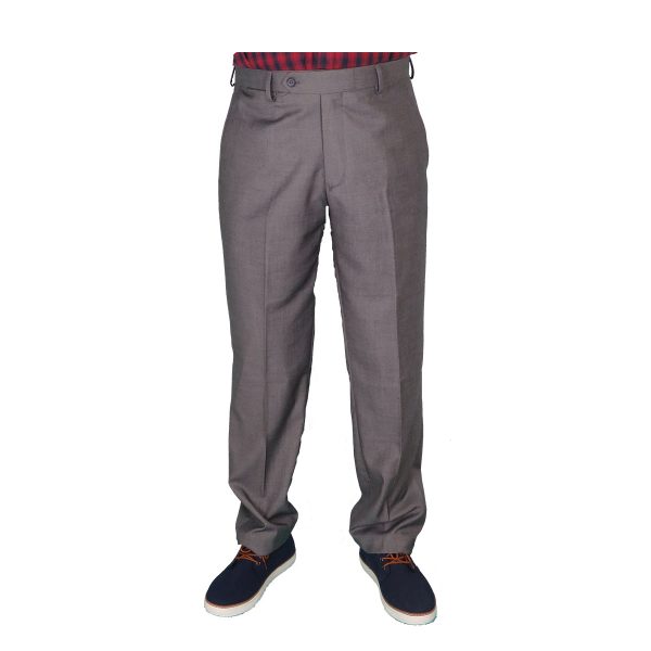 New York Tailors 003.24.LIVO PANTS 10 D.G. Ανδρικό Πολιτικό Παντελόνι Γκρί 3