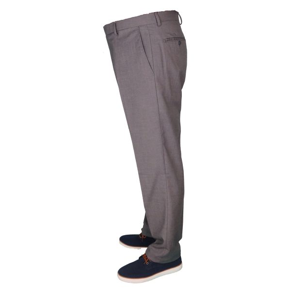 New York Tailors 003.24.LIVO PANTS 10 D.G. Ανδρικό Πολιτικό Παντελόνι Γκρί 5