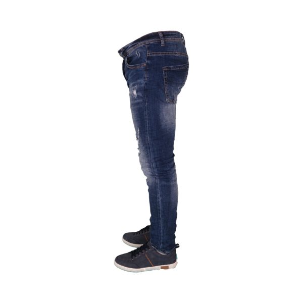 Leox Denim16-100054 MASSA! Ανδρικό Παντελόνι Τζίν Με Φθορές Μπλέ 5