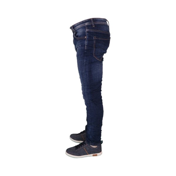 Privato Leox Denim 18-100084 Ανδρικό Παντελόνι Τζίν Με Φθορές Μπλέ 5