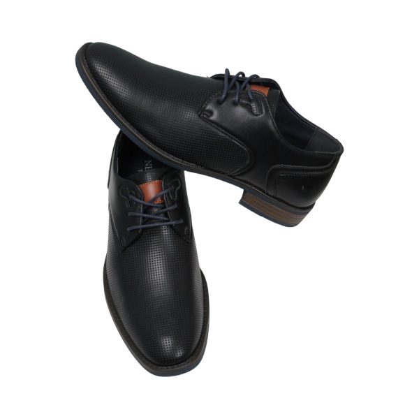 New York Tailors 034.24.BAMAKO 1 BLACK Ανδρικά Παπούτσια Μαύρα 5