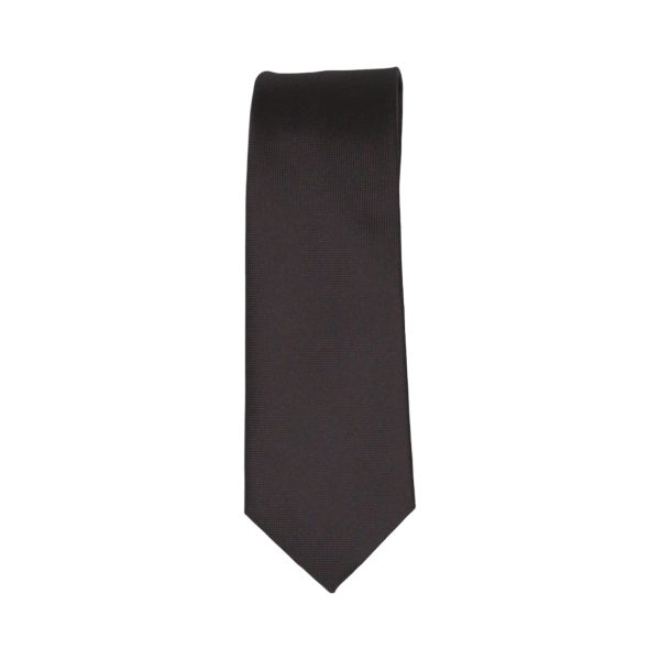 NINO VENTURI 01 BLACK Ανδρική Γραβάτα Μαύρη 3
