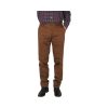 New York Tailors 004.25. EZRA Ανδρικό Παντελόνι Chinos Ταμπά 2