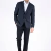 Pre End 03-100366 Hackett 7087 Ανδρικό Σακάκι Blazer σε Κανονική Γραμμή Μπλέ 10
