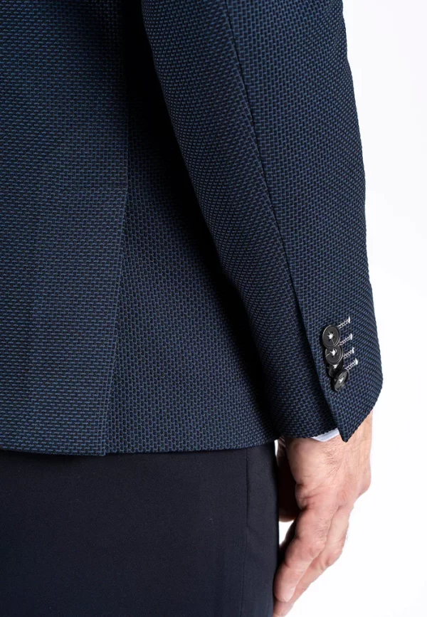 Pre End 03-100366 Hackett 7087 Ανδρικό Σακάκι Blazer σε Κανονική Γραμμή Μπλέ 9