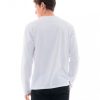 Smart fashion 48-206-048 ανδρική μπλούζα με μακρύ μανίκι και τύπωμα Λευκό 7