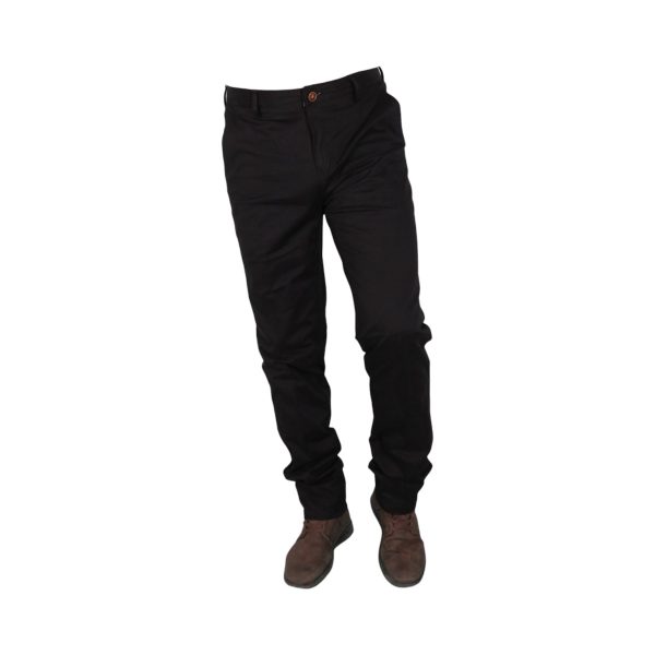 NEW YORK TAILORS 004.26.CLARA-1 Ανδρικό Βαμβακερό Παντελόνι Σε Κλασσική Γραμμή Μαύρο 3