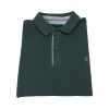 EVERBEST 242-828-0-3-GREEN Ανδρική Βαμβακερή Μπλούζα σε Φαρδιά Γραμμή Πράσινο 13