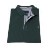 EVERBEST 242-828-0-3-GREEN Ανδρική Βαμβακερή Μπλούζα σε Φαρδιά Γραμμή Πράσινο 12