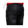 Profil 525 Ανδρικό Ελαστικό Τζίν Παντελόνι Slim Fit Μαύρο 10