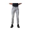 Profil Jeans 670 Ανδρικό Παντελόνι Τζίν Σε Στενή Γραμμή Με Λάστιχο Στον Αστράγαλο Γκρί 12
