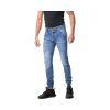 Profil Jeans 675 Ανδρικό Παντελόνι Τζίν Με Λάστιχο Στον Αστράγαλο Σε Στενή Γραμμή Μπλέ 11