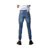 Profil Jeans 680 Ανδρικό Παντελόνι Τζίν Με Λάστιχο Στον Αστράγαλο Σε Στενή γραμμή Μπλέ 10