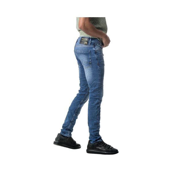 Profil Jeans 720 Ανδρικό Τζίν Παντελόνι σε Στενή Γραμμή Μπλέ 4