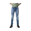 Profil Jeans 720 Ανδρικό Τζίν Παντελόνι σε Στενή Γραμμή Μπλέ 13