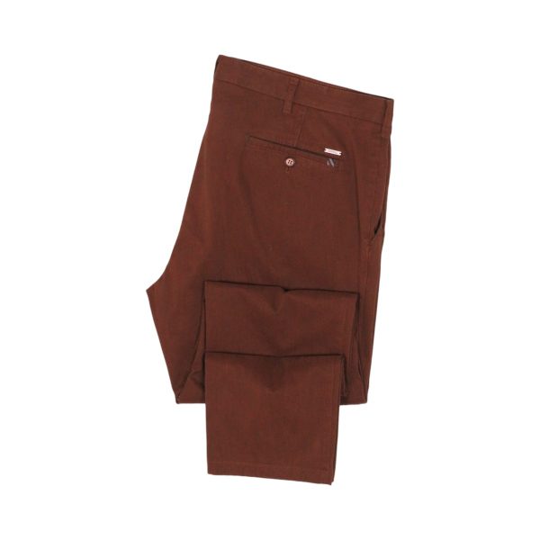 Sunwill 450187-8009-755 Chinos Ανδρικό Παντελόνι Βαμβακερό Modern Fit Κάμελ 8