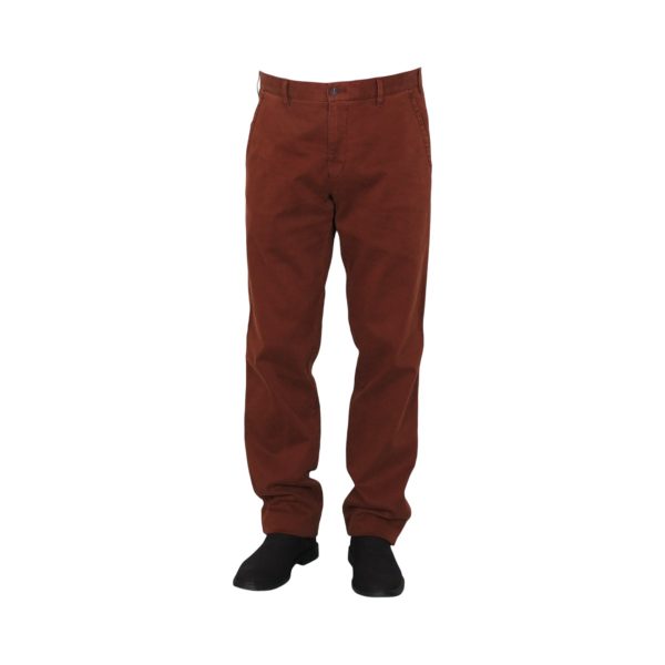 Sunwill 425129-8220-780 Ανδρικό Βαμβακερό Παντελόνι Chinos Modern Fit Ταμπά 3