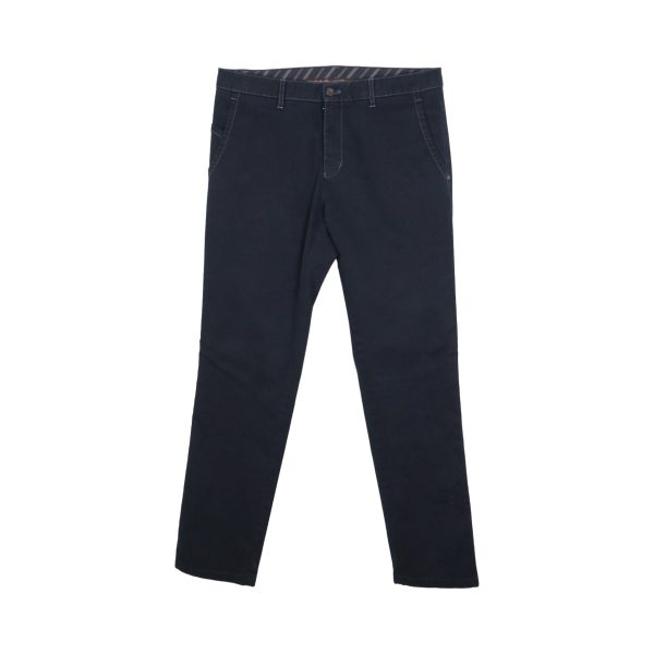 Sunwill 425129-8220-410 Ανδρικό Παντελόνι chinos Modern Fit Βαμβακερό Μπλέ 8