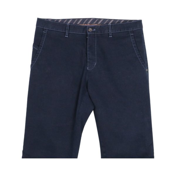 Sunwill 425129-8220-410 Ανδρικό Παντελόνι chinos Modern Fit Βαμβακερό Μπλέ 9