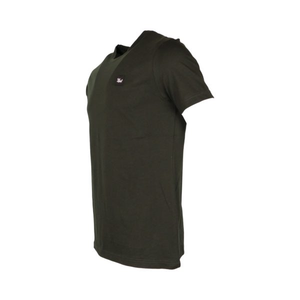 Privato Attitude 89063-1 Ανδρική Μπλούζα Σε Στενή Γραμμή Βαμβακερή Πράσινη 4