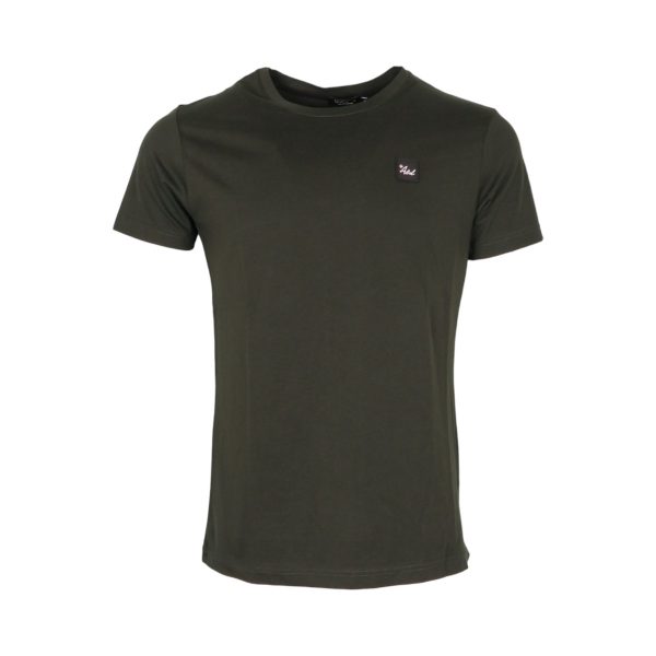 Privato Attitude 89063-1 Ανδρική Μπλούζα Σε Στενή Γραμμή Βαμβακερή Πράσινη 3