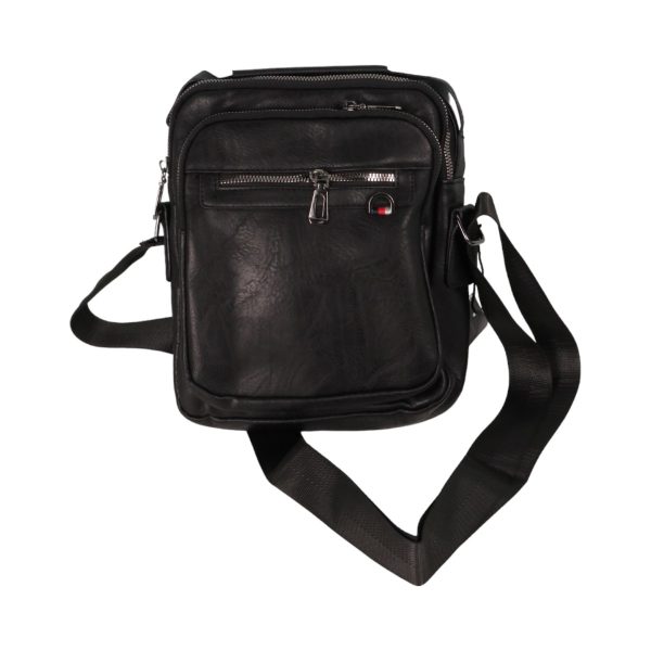 Privato GM-3610-3 Ανδρική Τσάντα Ώμου Συνθετικό Δέρμα Μαύρο 3