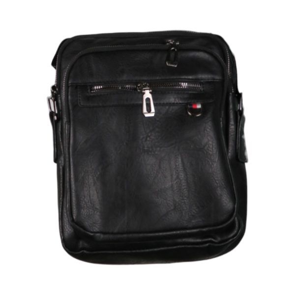 Privato GM-3610-3 Ανδρική Τσάντα Ώμου Συνθετικό Δέρμα Μαύρο 7