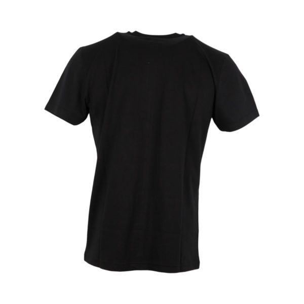 Cotton 4All 024-904 Ανδρική Βαμβακερή Μπλούζα Με Στάμπα Κανονική Γραμμή Μαύρη 6